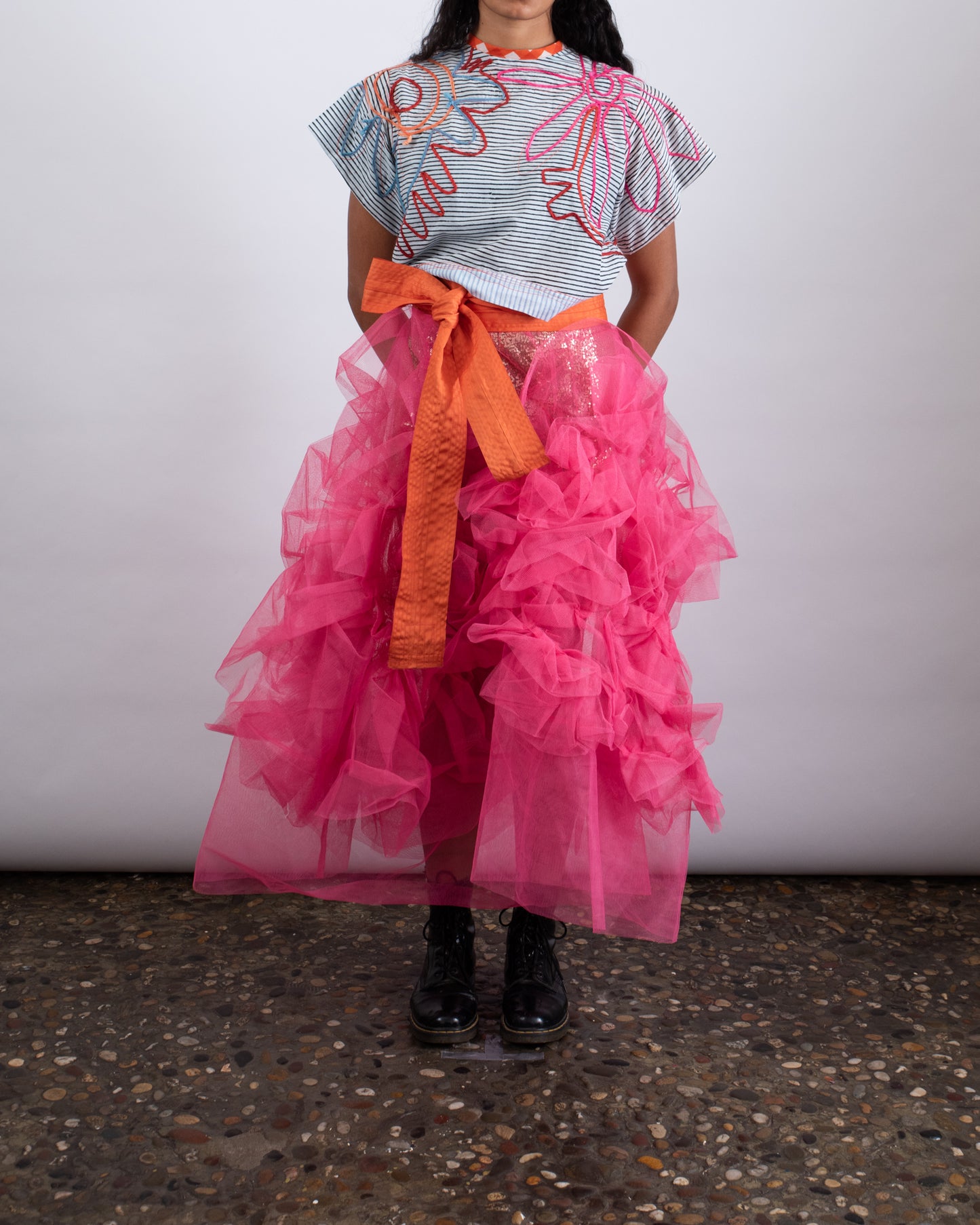 TULLE WRAP BLOM SKIRT