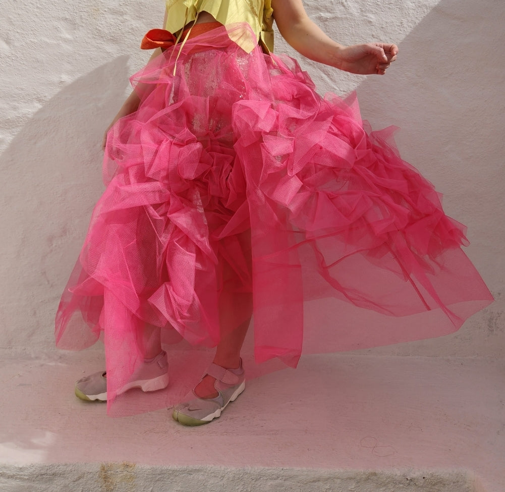 TULLE WRAP BLOM SKIRT