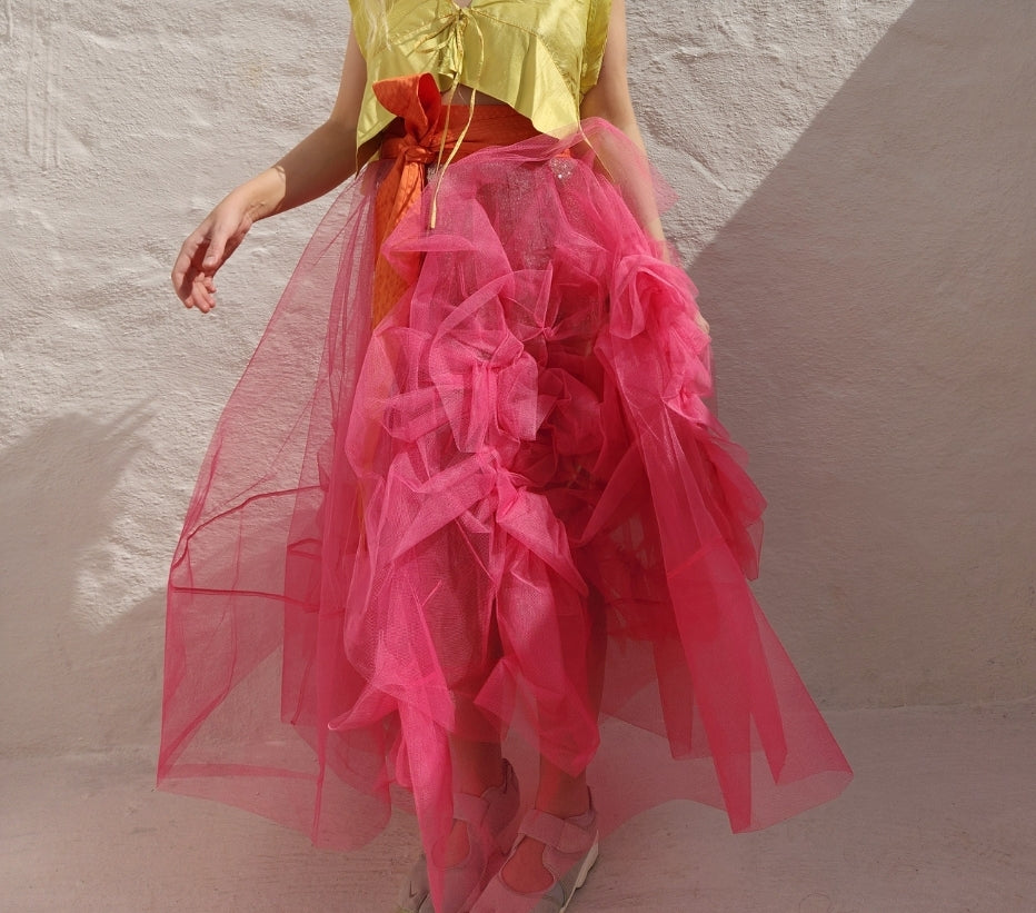 TULLE WRAP BLOM SKIRT