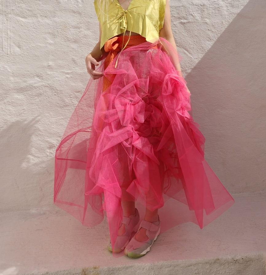 TULLE WRAP BLOM SKIRT