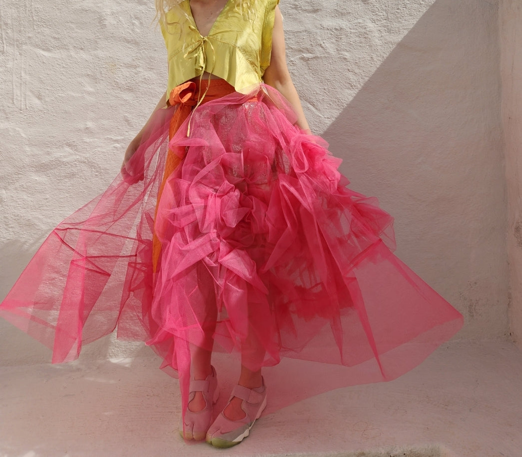 TULLE WRAP BLOM SKIRT