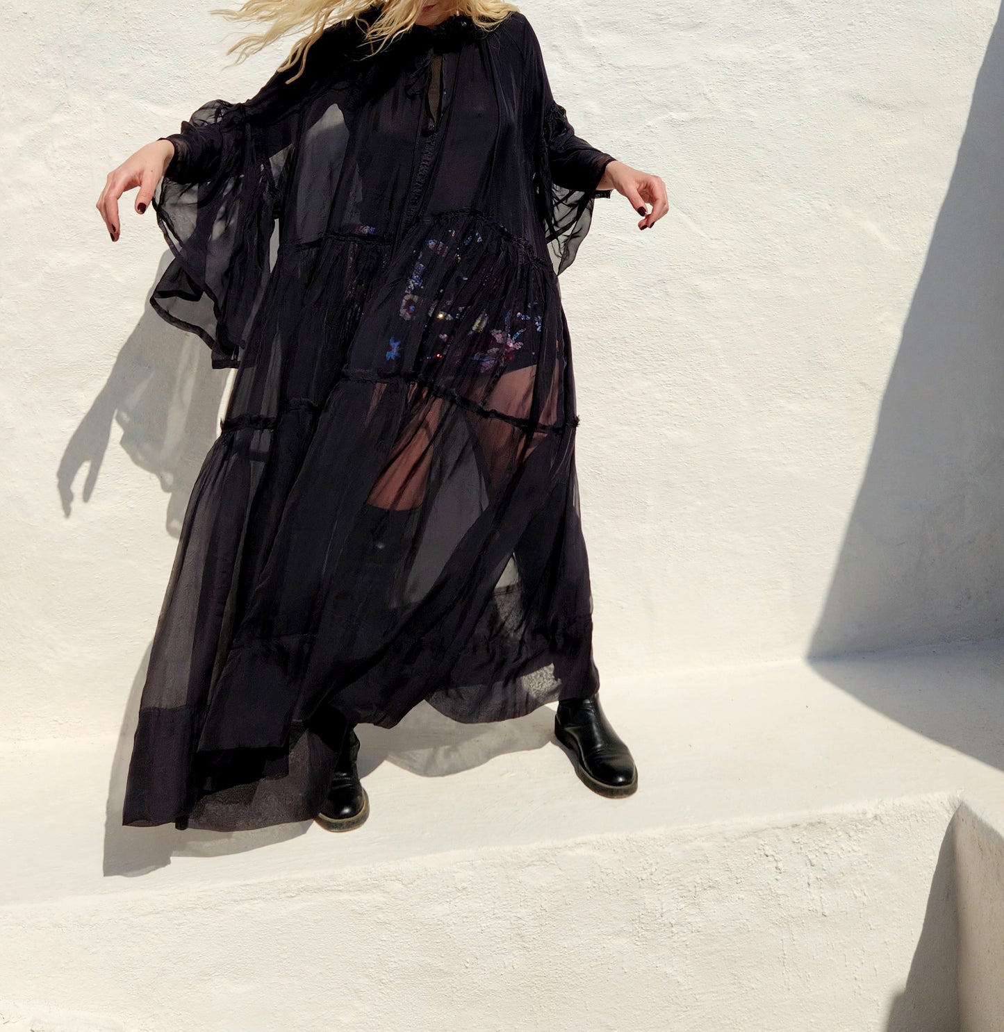 CHIFFON LAYER DRESS