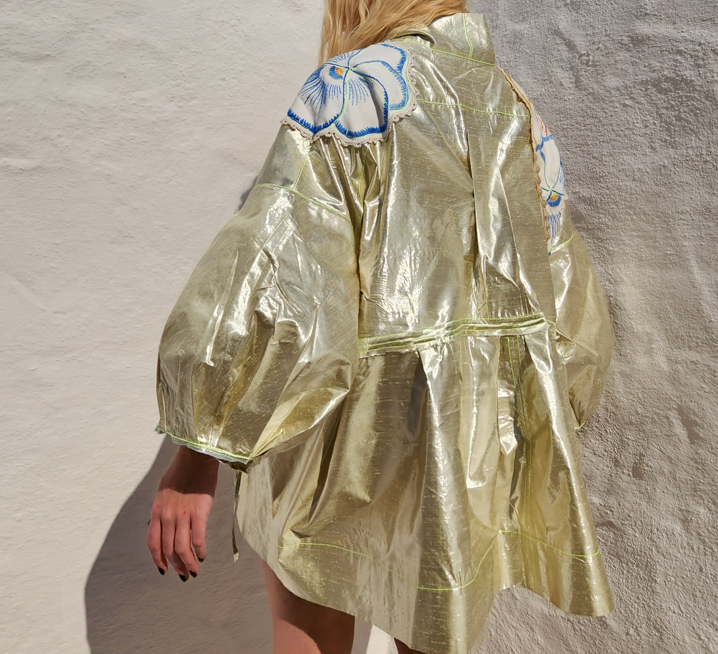 GOLD PANSY/GESIGGIE DRESS