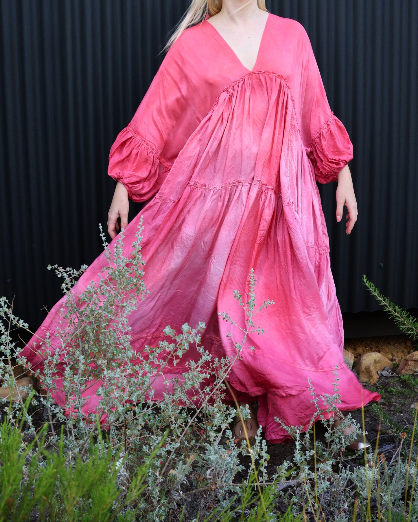 HEIDI DRESS IN SILK