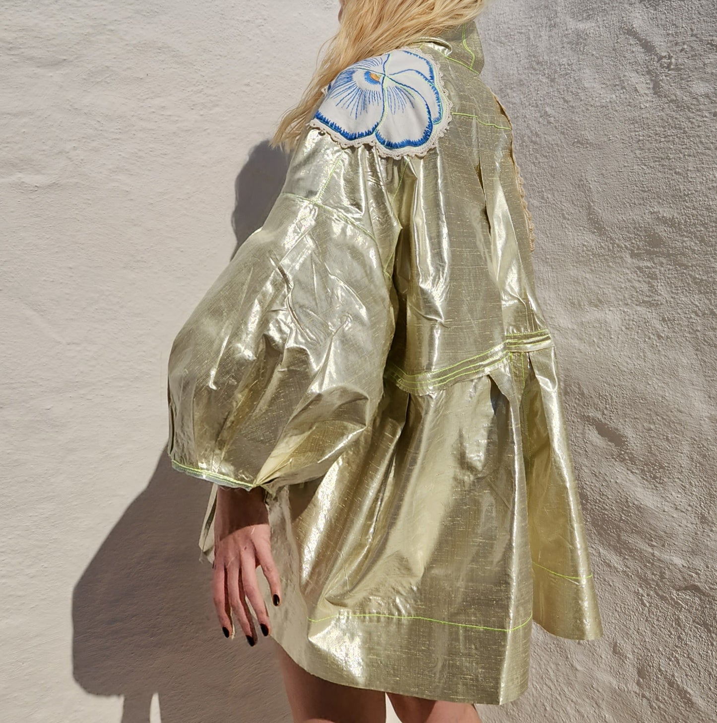 GOLD PANSY/GESIGGIE DRESS