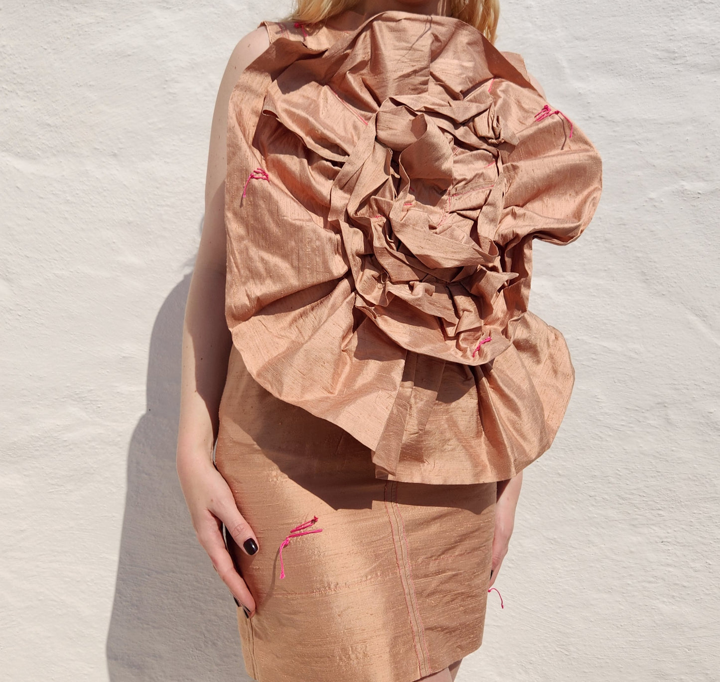 BLOM DRESS - ROSE SILK