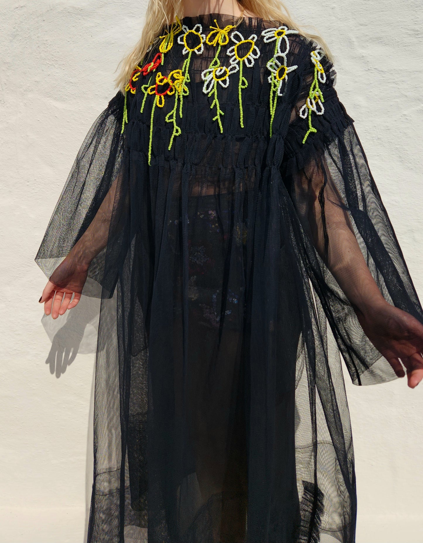 FLOWER GARDEN TULLE DRESS