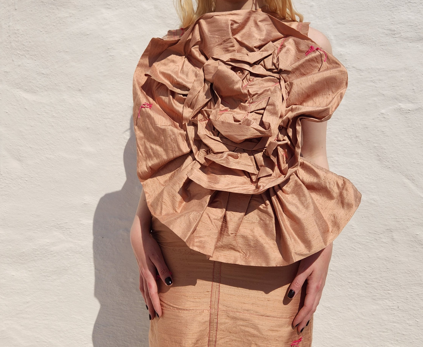 BLOM DRESS - ROSE SILK