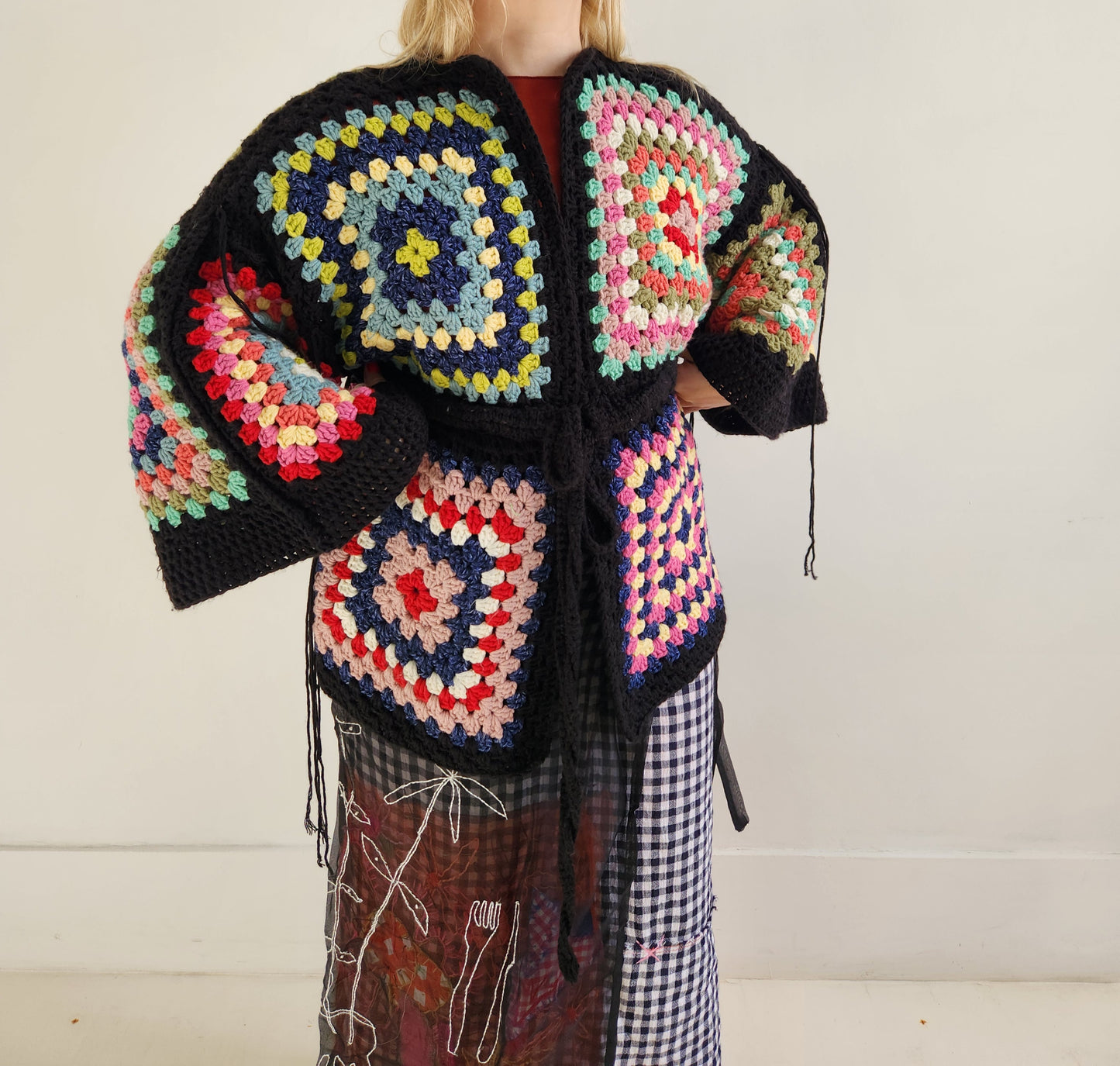 Chunky crochet sweater