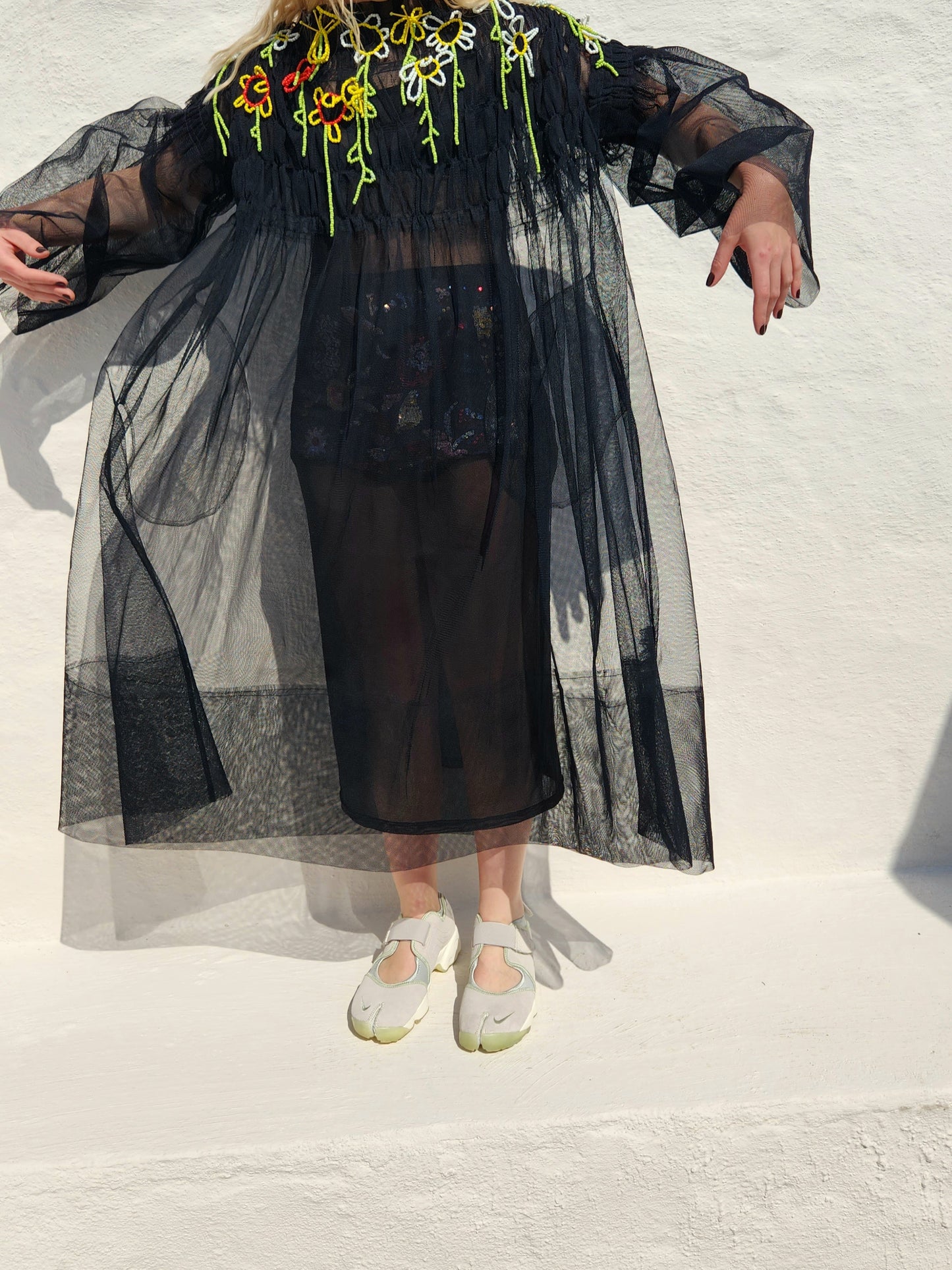 FLOWER GARDEN TULLE DRESS