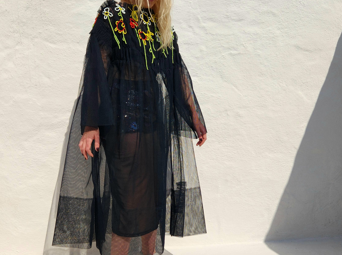 FLOWER GARDEN TULLE DRESS