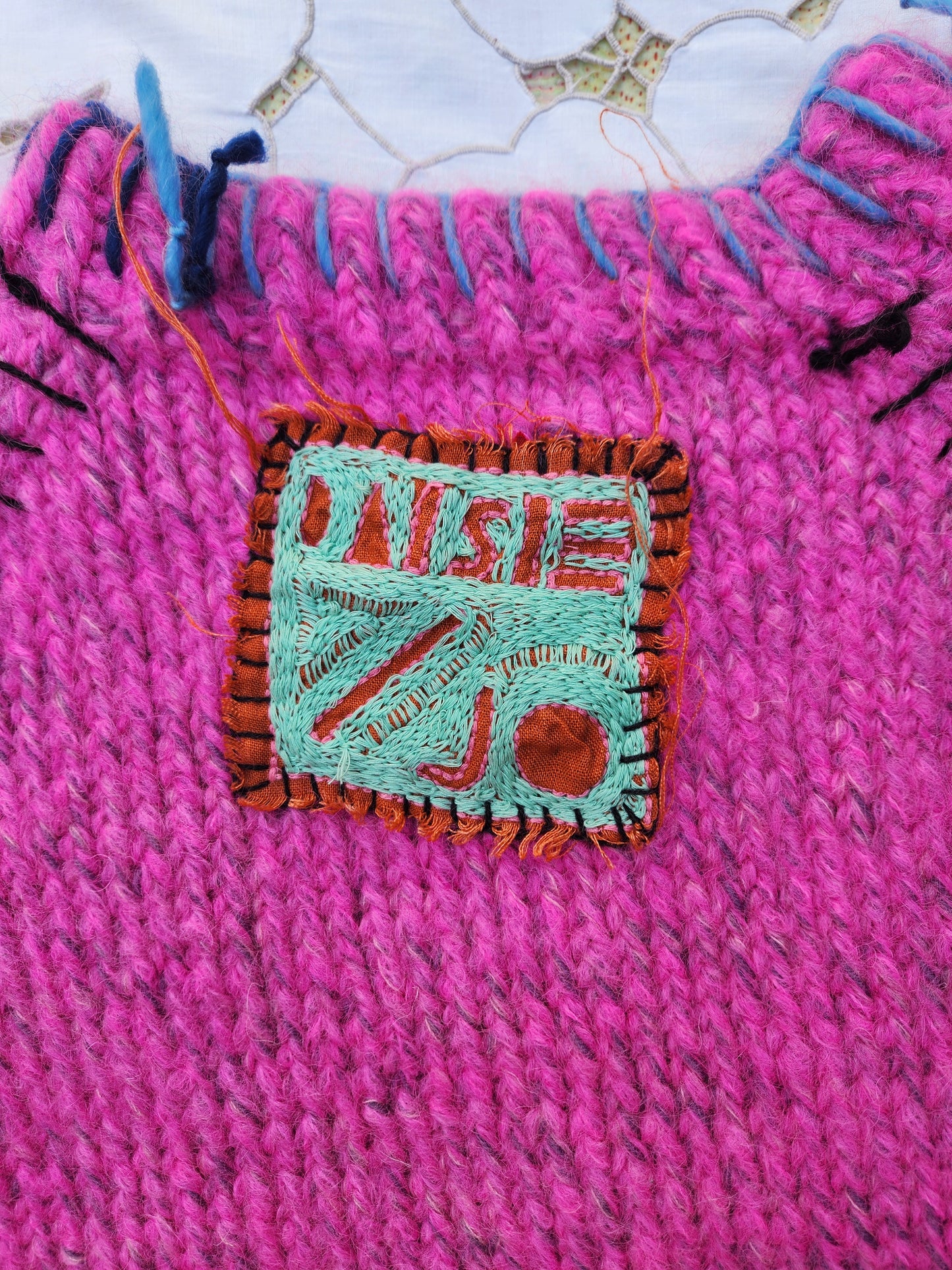PINK MERINO SWEATER