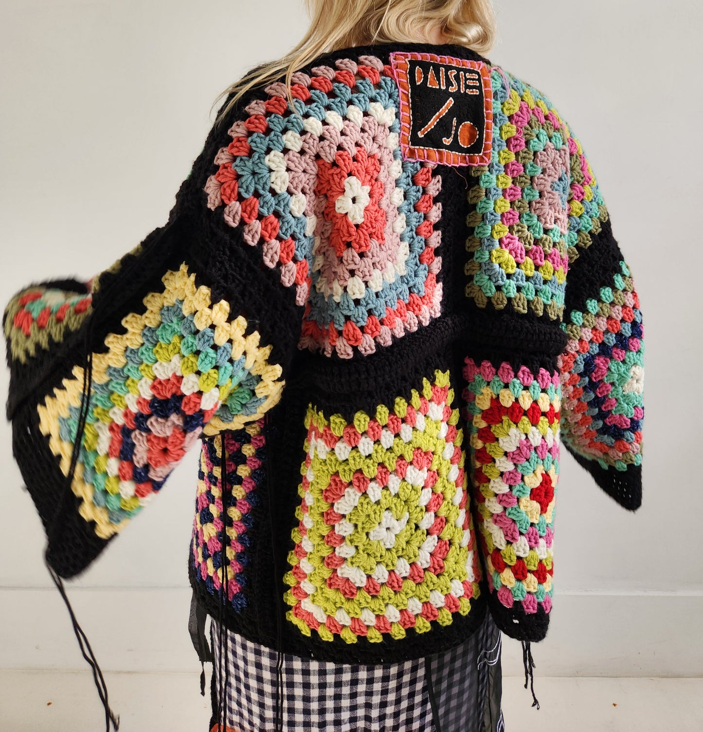 Chunky crochet sweater