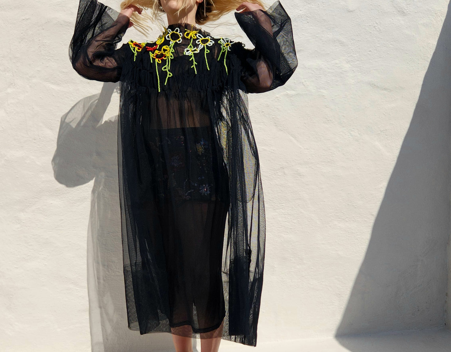 FLOWER GARDEN TULLE DRESS