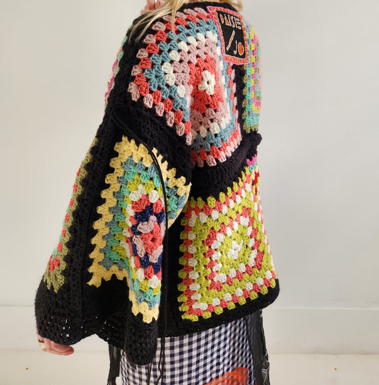 Chunky crochet sweater