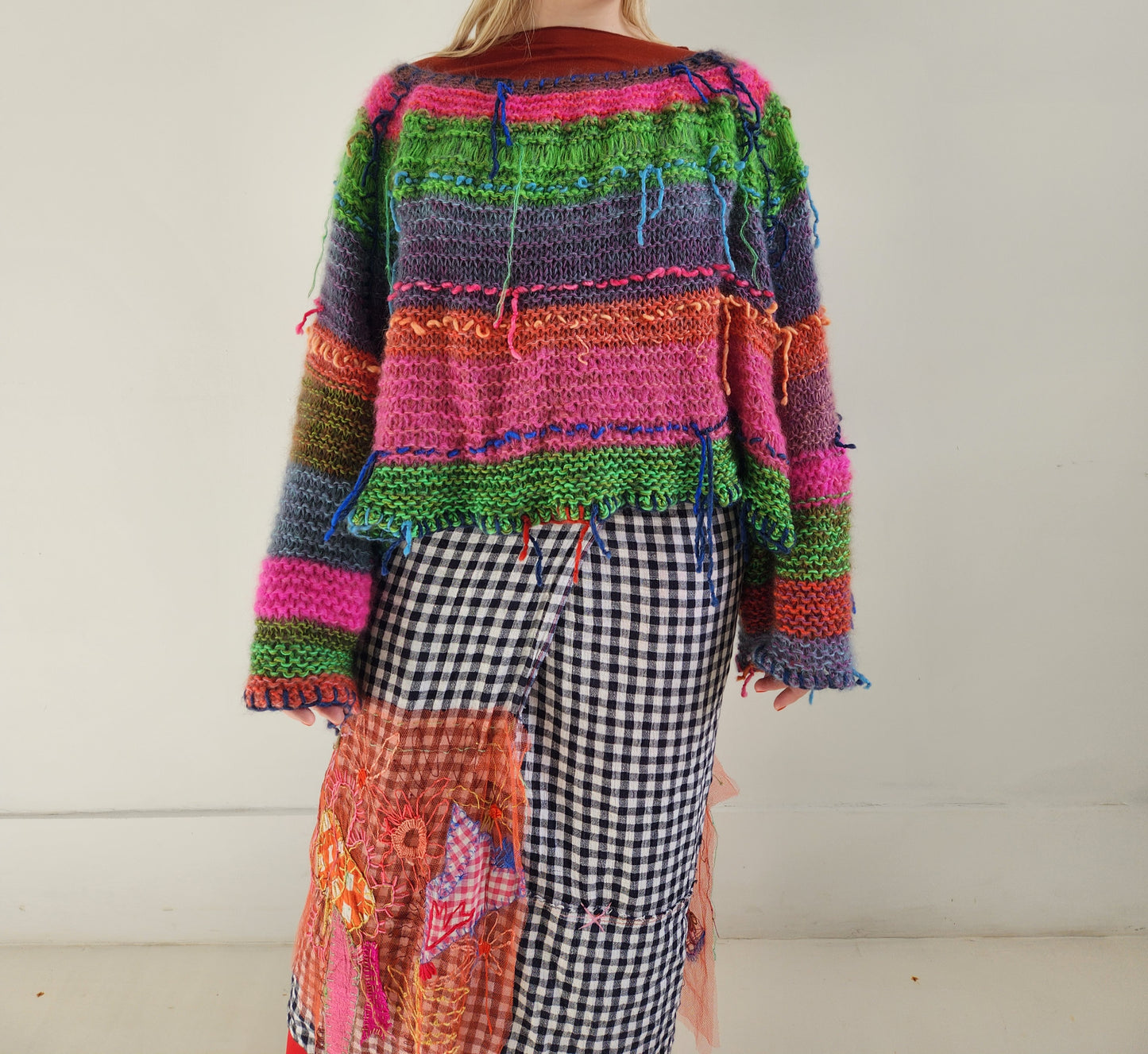 Merino wool Swing stripe sweater