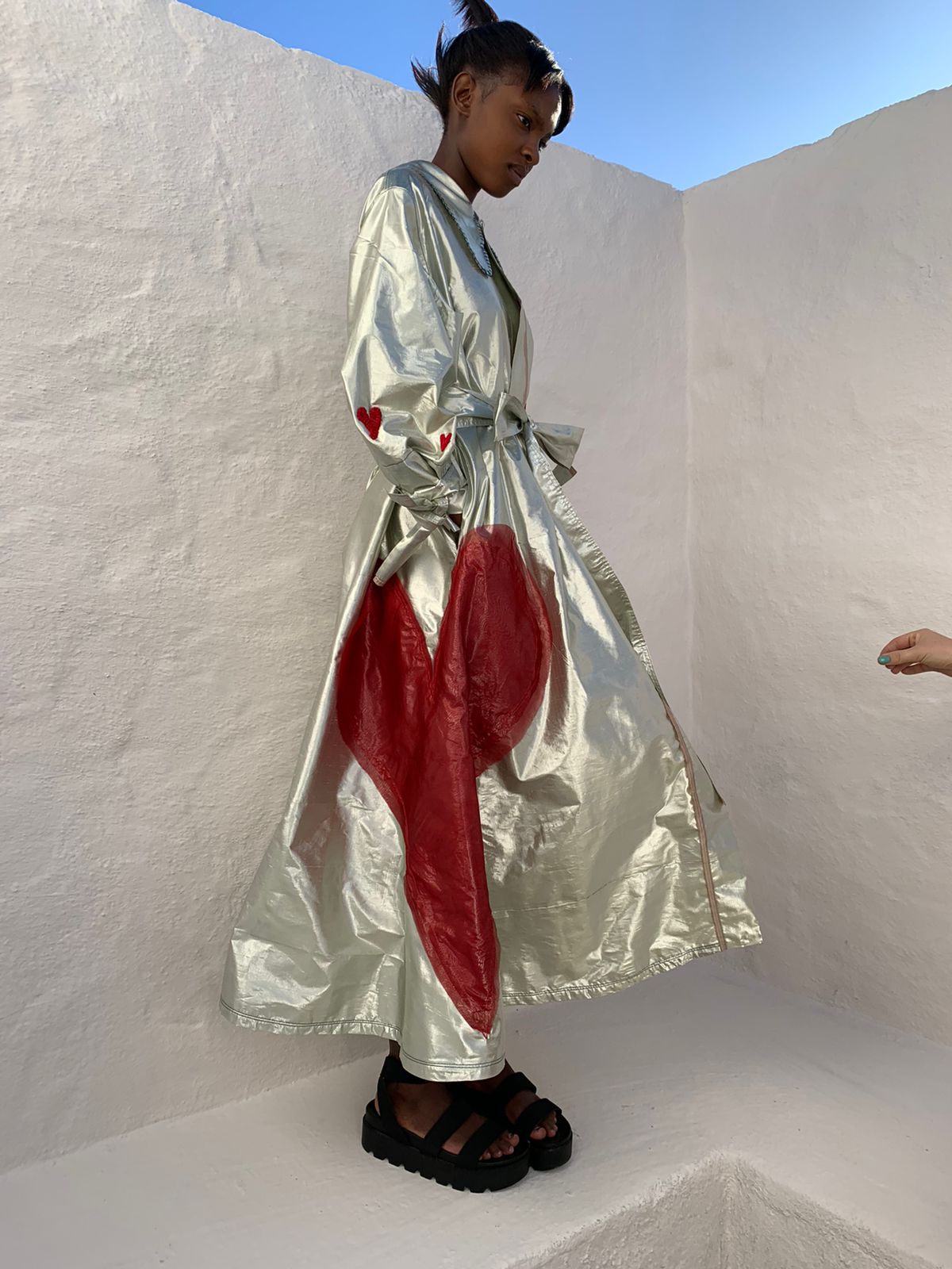 SILK LIEF COAT