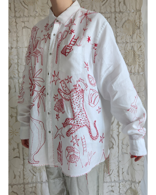 EMBROIDERED SHIRT NO.7