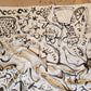 Hand painted silk scarf - Sunny side up