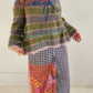 HAND KNITTED MOHAIR STRIPE SWEATER #02