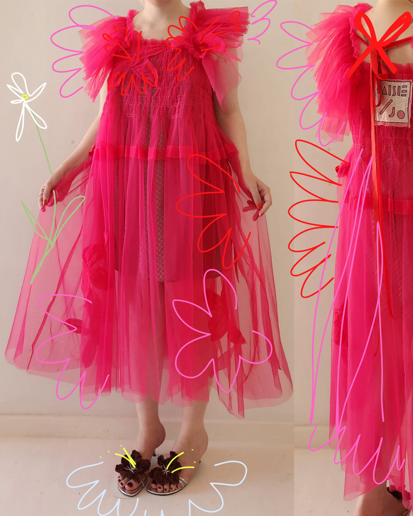 PINK TULLE DRESS