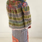HAND KNITTED MOHAIR STRIPE SWEATER #02