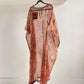 HAND PAINTED SILK ORGANZA DRESS