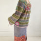 HAND KNITTED MOHAIR STRIPE SWEATER #02