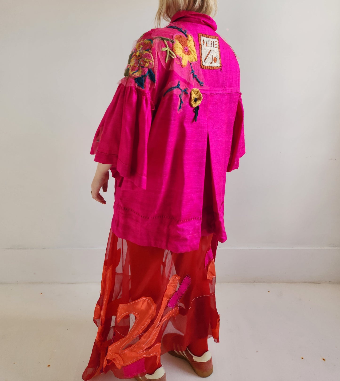 Silk over shirt