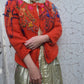 ROOI BOS / HAND KNITTED MERINO CARDIGAN