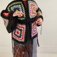 Chunky crochet sweater