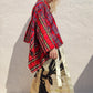 PLAID SILK SUNNI SHIRT