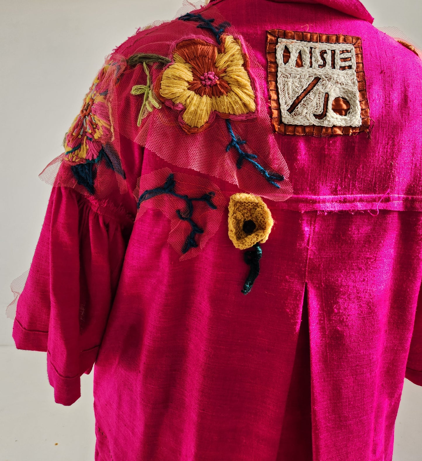 Silk over shirt
