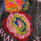 EMBROIDERED SILK T-SHIRT