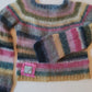 HAND KNITTED MOHAIR STRIPE SWEATER #01