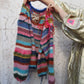 STRIPE MOHAIR CARDIGAN