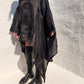LINEN AND ORGANZA SHIRT DRESS